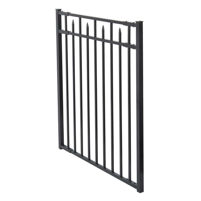 Wam Bam NoDig Fence 4.5 ft. H x 4 ft. W Handy Andy Metal Gate Wayfair